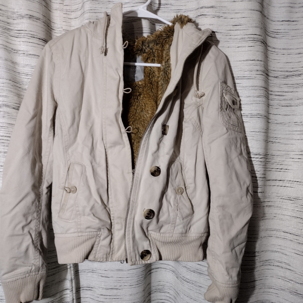 Faux Fur lined jacket